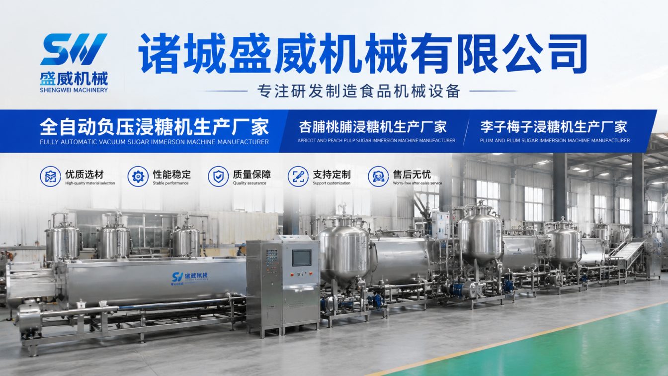 潍坊为果脯加工提供负压浸糖方案